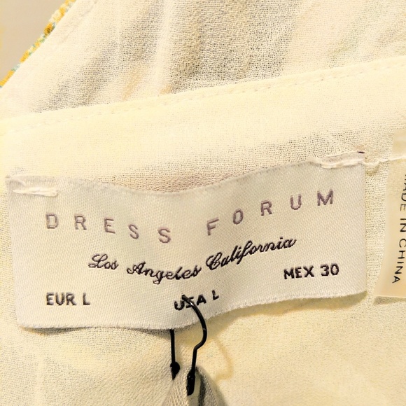 💛NWT💛 Hot Miami Styles Double Slit Halter Maxi-L - Picture 5 of 8